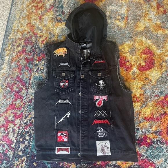 metallica Other - 2017 metallica battle tour vest